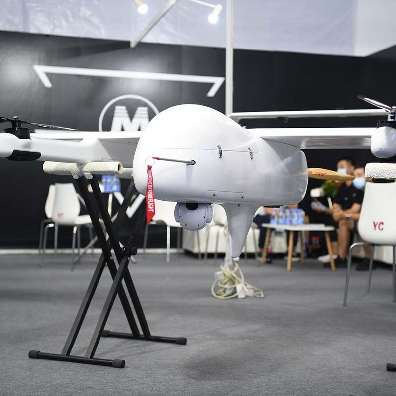 Alta carga útil del UAV del sensor de AXIS 1kg EO de la exactitud 2 de la estabilización con la salida RS422