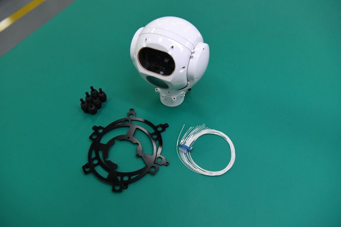 sistema de alcance óptico 1kg EO del sensor con dos ejes de 1080p electro con el telémetro del laser
