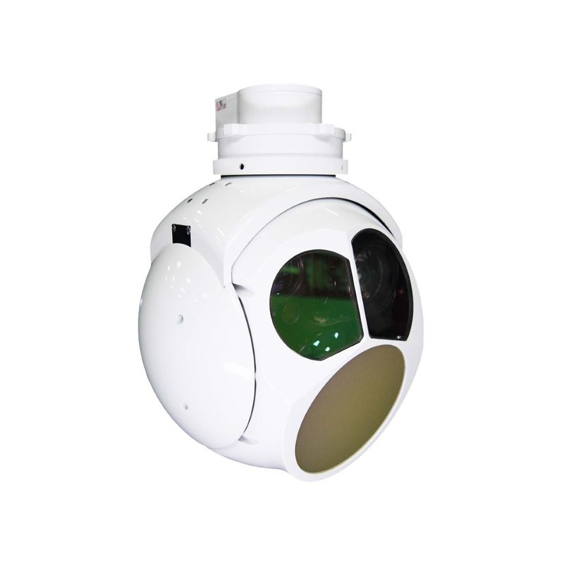 sensor óptico del sistema de seguimiento LWIR de la base termal visible de 30X electro EO