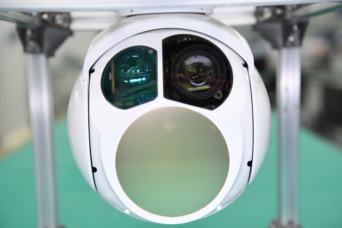 cámara óptica del abejón del sistema de seguimiento LWIR de la base termal visible de 30X electro UAV