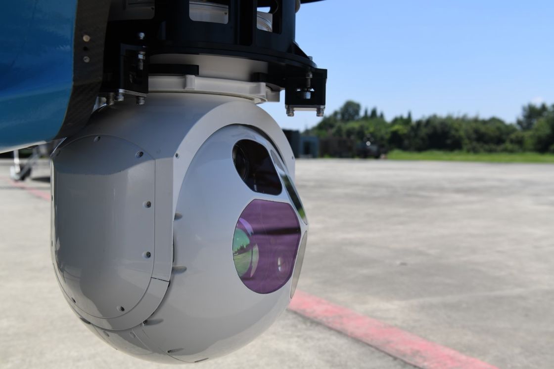 Seguimiento de objeto óptico aerotransportado del sensor del Dual-IR de la vaina del sistema de DC28V EO electro