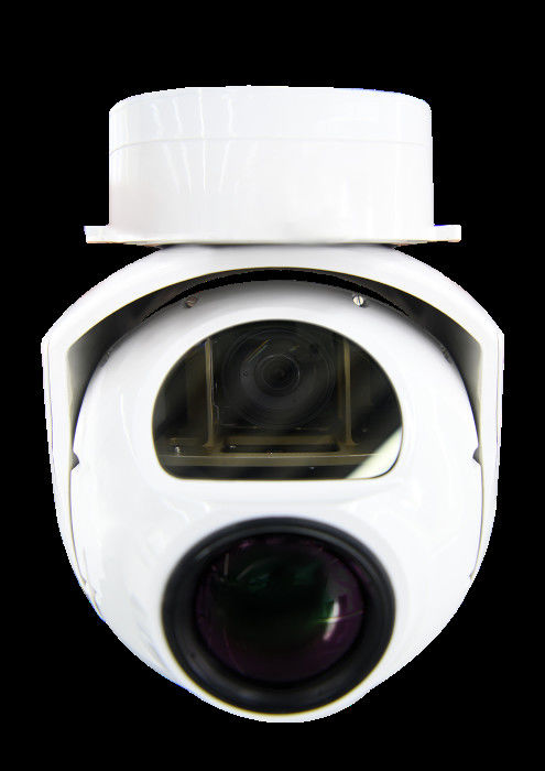 15X Sistema de vigilancia electro óptica Sensor EO 2 Eje UAV multispectral cámara de zoom