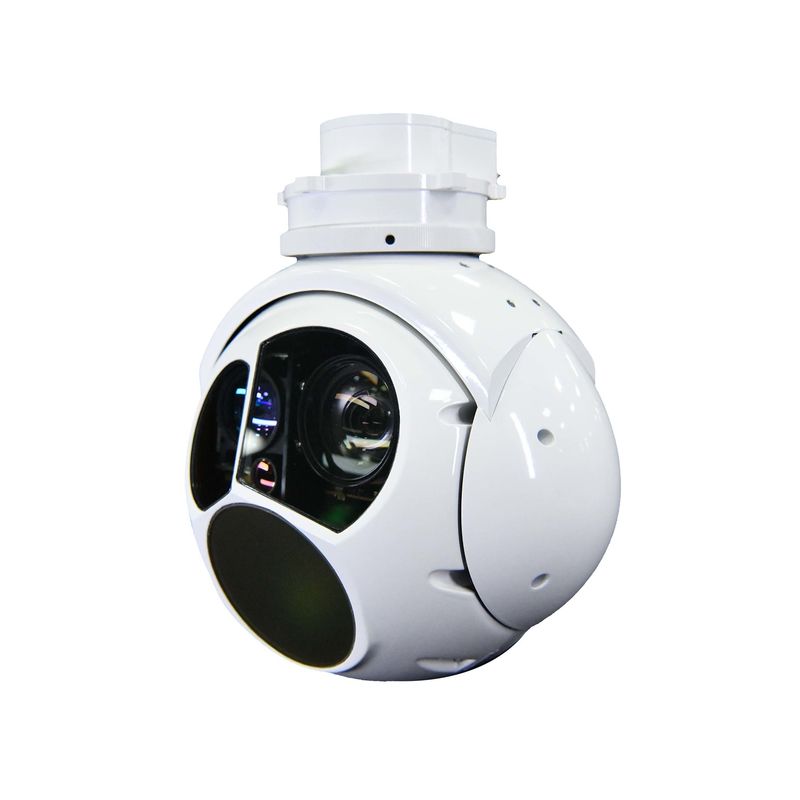 TS02 Dos Ejes Alta Resolución LWIR UAV térmico Carga útil Gimbal Sensor Cámara con Zoom